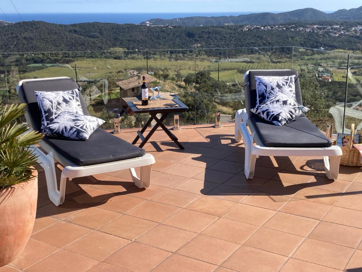 Villa Gardenia Mit Pool Und Traumhaftem Meerblick Santa Cristina d'Aro Exterior photo